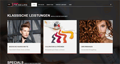 Desktop Screenshot of die3friseure.net